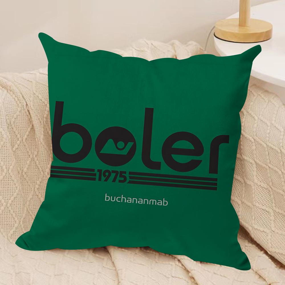 Fashion Brand B-Boler Cushion Cover Soft Plush Fabric Double-Sided Printed Sofa Cushion Cover for All Seasons Home Decor Gift