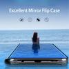 Luxury Mirror Flip Case For Samsung Galaxy S26 S25 S24 S23 S22 S21 S20 FE Ultra Plus Note 20 Ultra A07 A17 A16 A26 A36 A56 A34 A55 A54 Leather Cover