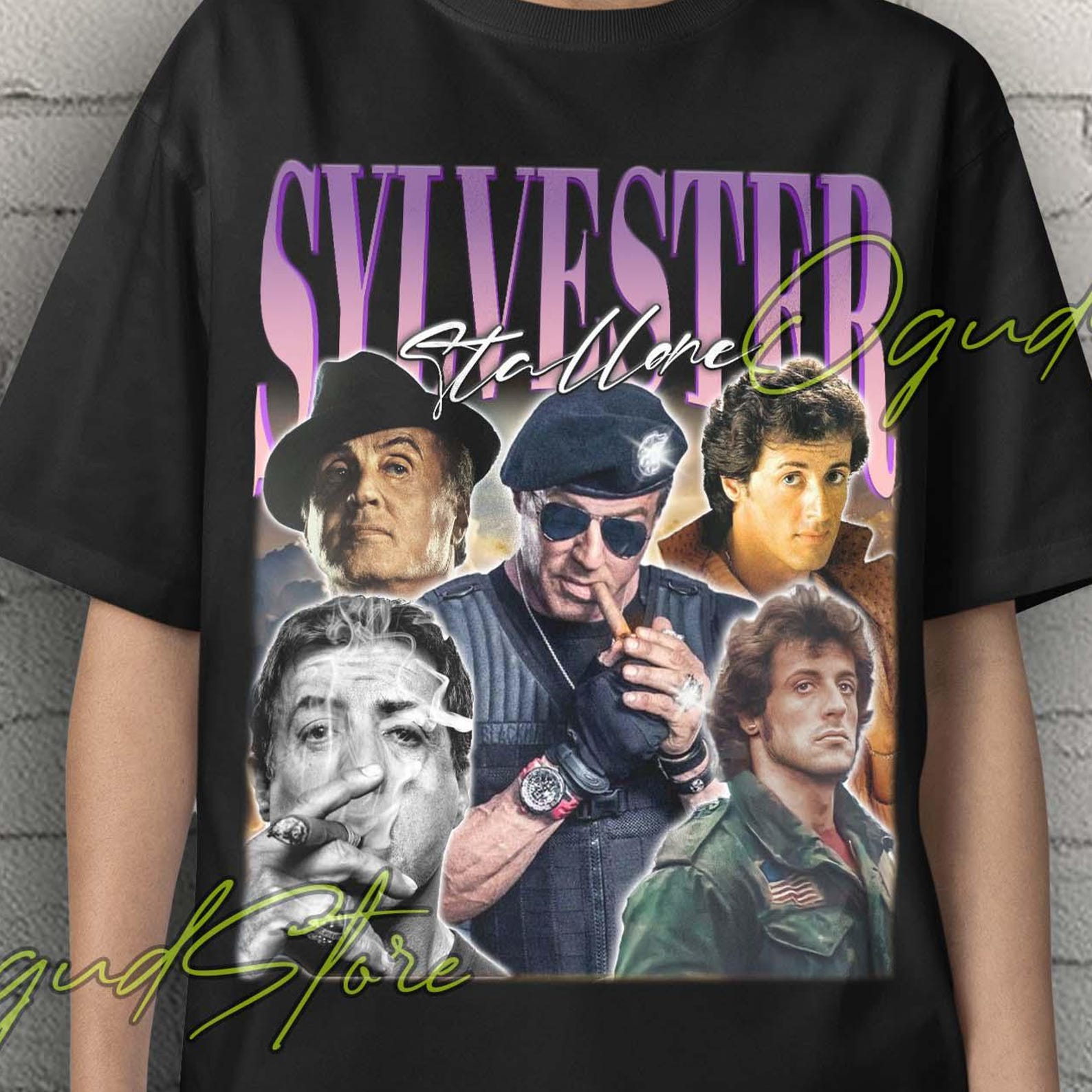 Sylvester Stallone Shirt, Vintage Sylvester Stallone Tshirt, Sylvester Stallone Retro Shirt, Sylvester Stallone Poster Tees, Retro Film Tees XL
