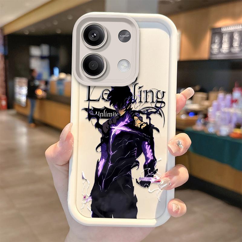 

Аниме S-Solo Levelings Чехол из ТПУ для телефона Redmi Note 13 12 Pro Plus 5G Note 13 12 11 10 9 Pro 12C 10C 9C A2 A1 Ударопрочный чехол Redmi Note 12 4G