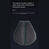 Breathable Motorcycle Seat Pad with Cooling Gel Insert 3D Ventilation Design Shock Absorption Pad for Long Distance