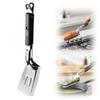 Stainless Steel Serving Tongs For BBQ Buffet Fish Frying Steak Salad Food FlipTrowel Clip Kitchen Accessories Heat-Resistant