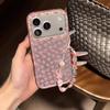 Cute Girl Pink Leopard Print Graffiti Love Chain for iPhone11promax Apple 11 Mobile Phone Case 11pm
