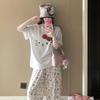 Cotton Sleepwear Set For Women Summer Comfort Lounge Casual