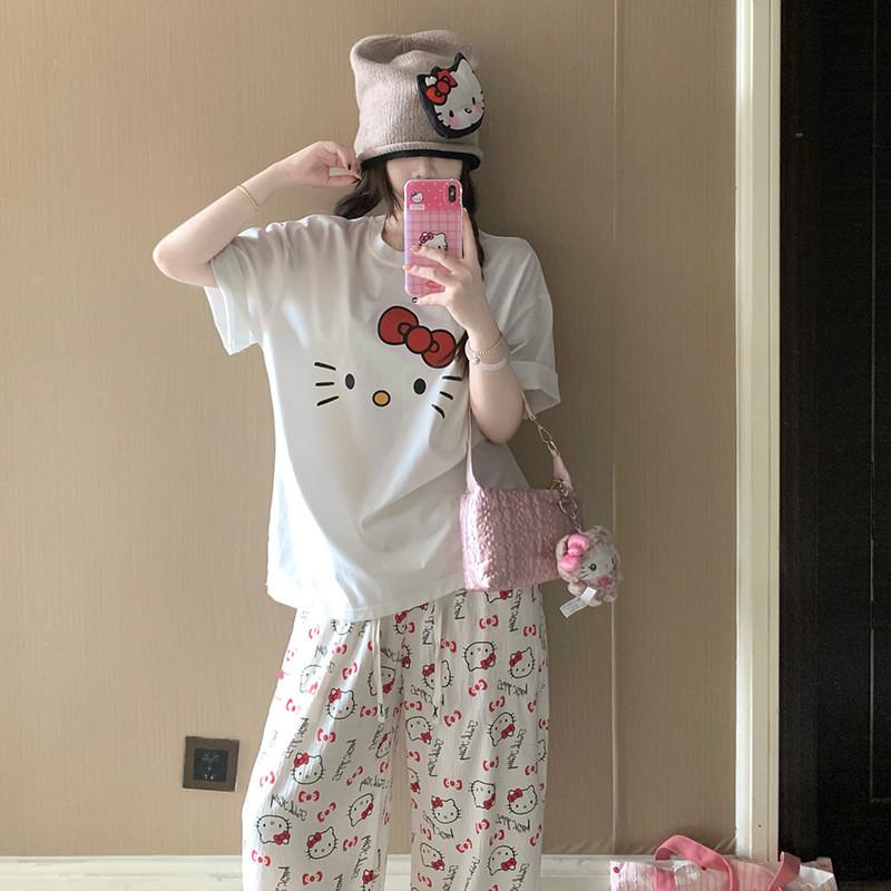 Cotton Sleepwear Set For Women Summer Comfort Lounge Casual