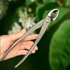 Heavy Duty Bonsai Ball Tongs and Scissors for Precise Pruning Gardening Tools with Non Slip Grip and Rust Resistant Finish.
