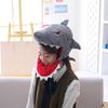 Adult Plush Dinosaur Hat PP Cotton Doll Plush Shark Hat Creative Headgear Dinosaur  Kids Gift