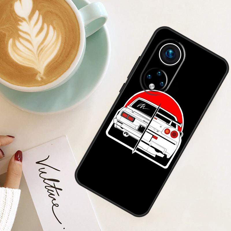 Мультяшная машина JDM Чехол для Honor Magic 8 7 6 Pro Для Honor 200 400 Lite 90 70 50 X8c X8b X9a X9b X9c X9d Win RT Honor Win RT