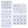 Silicone Molds For Resin Beads Gemstones DIY Crafting Multi Shape Jewelry Accessories Pendants Casting Tools Supplies Set