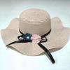 Summer Straw Hat With Wide Brim Sun Protection For Women Beach Travel