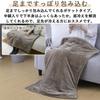 Yamazen Electric Blanket, Throw, 100 X 70 Cm, Washable, Deodorizing Treatment That Allows Your Feet To Fit Comfortably, Anti-mite Function, Comes with