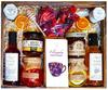 Basket Box Gift Box Gift Honey Tea Jams Chocolate Syrup