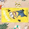 Creatura Carina Occhi Grandi Sorridente Bananamaster Telo da Spiaggia Asciugatura Rapida Adatto per Spiaggia Piscina Palestra Regalo Carino per Amici Famiglie