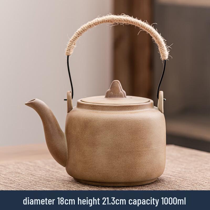 Fangyan Outdoor Retro Cast Iron Teapot Set - Distant Mountain Design