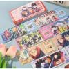 40pcs Jujutsu Kaisen Anime Peripheral Laser Ticket Bookmark Character Satoru Gojo Geto Suguru Megumi Collection Card Postcard