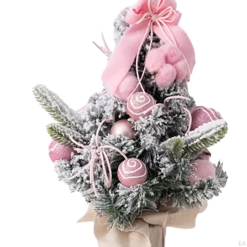 Artificial Christmas Tree Xmas Gifts DIY Desktop Decorations for Dining Table