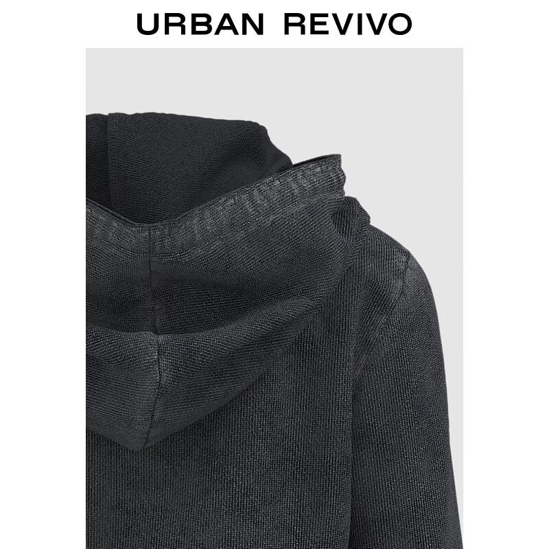 UR Women's Hooded Drawstring Short Sweatshirt