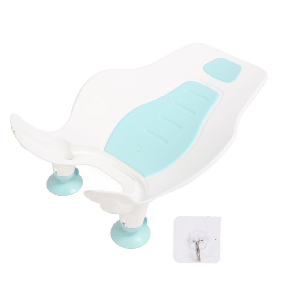 Verstellbarer ergonomischer Baby-Badewannenkissen mit einfachem Ablassdesign