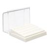24 Holes Plastic Dental Bur Holder Disinfection Carbide Burs Block Drills Case Box Bluewhiteyellow For Dentist Lab Equipment
