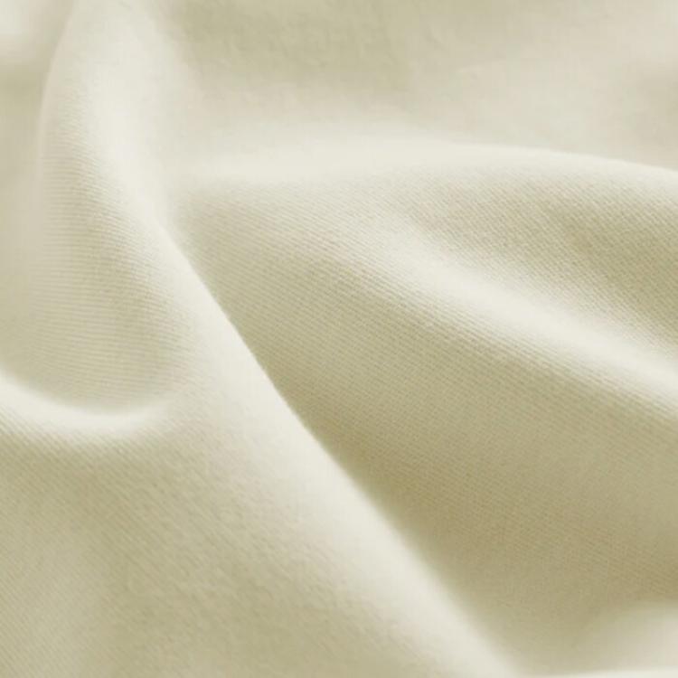 Kith Crystal Washed Graham Polo Muslin Unisex Tops Cream KHM030432-106