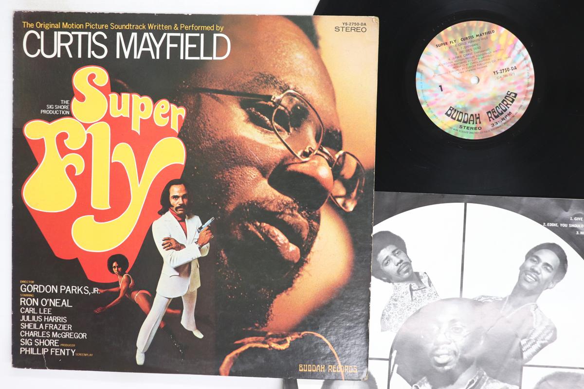 LP Record CURTIS MAYFIELD  Super Fly YS2750DA BUDDAH 1972 Japan SoulFunk Used