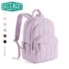 BAGSMART Reizen Rugzak voor Vrouwen Gewatteerde Casual Dagrugzak Waterafstotende Boekentas voor 15,6 Inch Laptop Modieuze College Rugzak