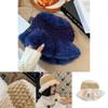 Fashionable Women's Winter Bucket Hat Large Brim Cozy And Windproof