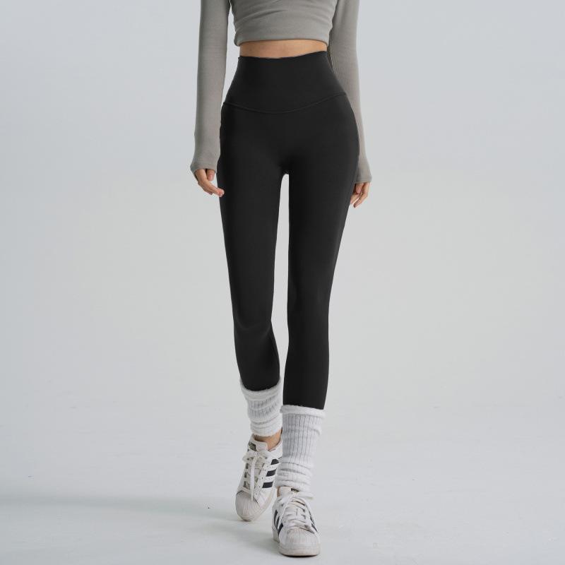 Awkward-seamless yoga pants, high-waisted hip-lifting stretch outerwear, fitness, running, skinny shark pants, leggings S