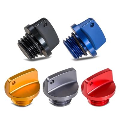 Oil Filler Screw Caps M20x2.5 Oil Filler Screw Caps Plug Cover Aluminum Alloy-