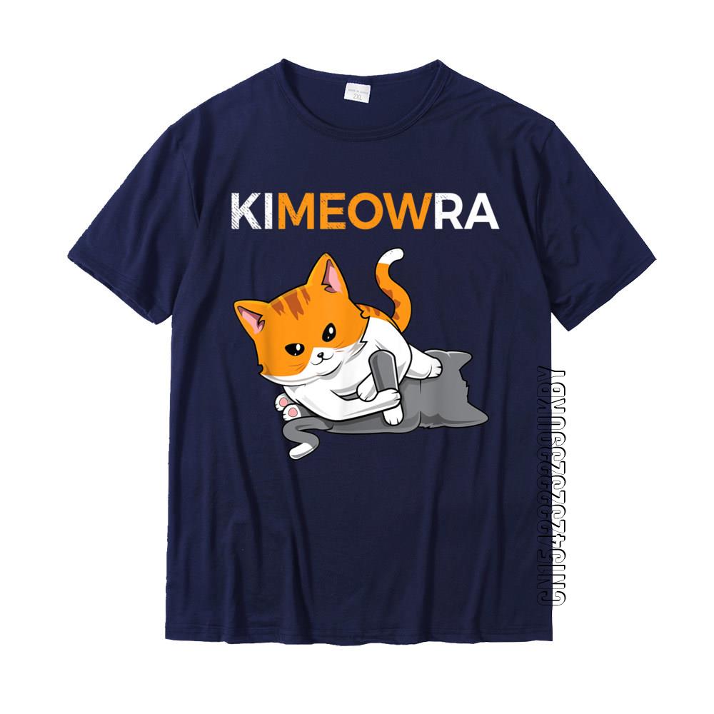 Jiu Jitsu Kimura Cute Kawaii Cat Funny BJJ T-Shirt Hip Hop Top T-Shirts T Shirt For Men Wholesale Cotton Party T Shirt