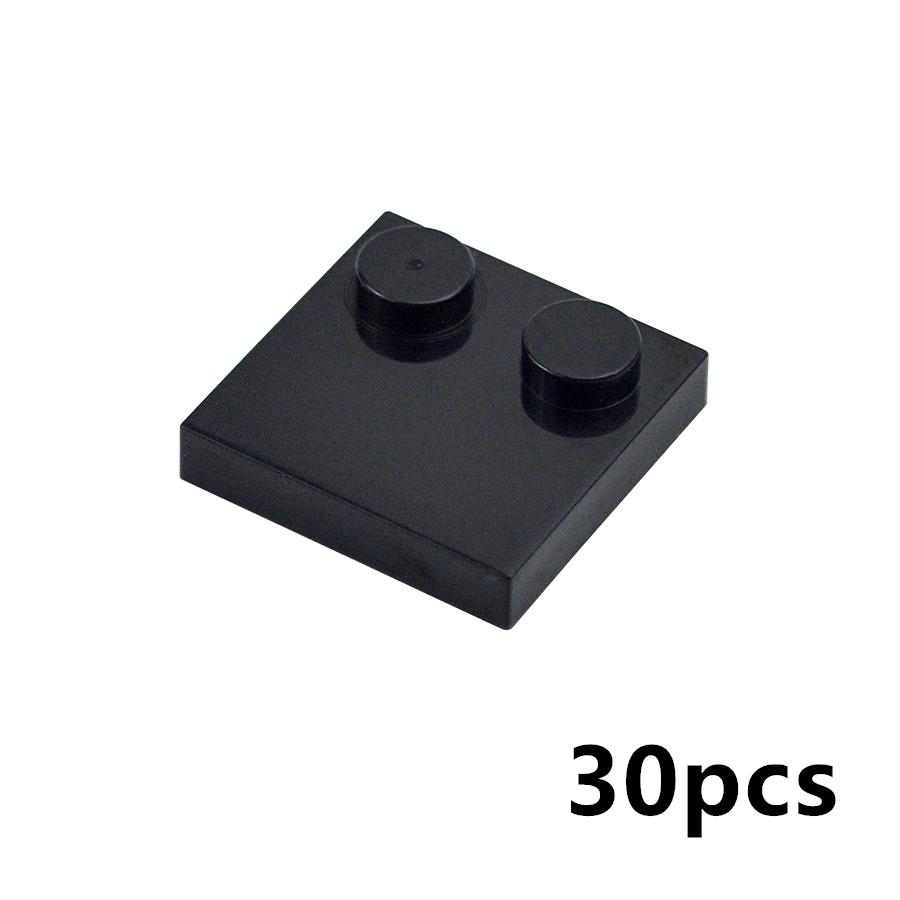 33909 Tile Accessories DIY Plastic Plates 30Pcs Building Blocks 2x2 Modified Thin Bricks MOC Compatible Educational Toys for Kid