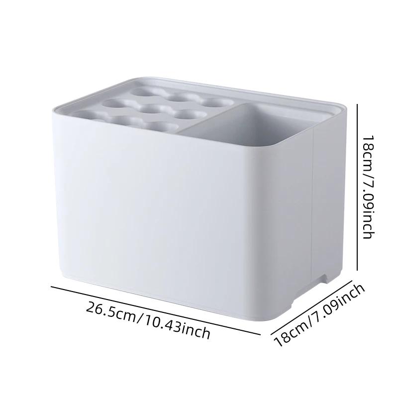 Umbrella Rack with Drip Tray, Suitable for Space Saving Storage In the Corner of the Entrance Passage, Can Hold 10/15 Umbrellas