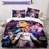 Ronaldo's Portugal's Cristiano Ronaldo Wins World Cup Bedding Set, Breathable Duvet Cover with Pillowcases, Soft Bed Linen for Bedroom Home Decoration