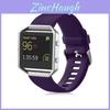 Para Fitbit Blaze Pulseira de Silicone Genuíno Com Fivela de Cartão Para Uso Esportivo e Casual