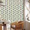 Toucan Wallpaper In White, Light Gray and Lime for Living Room and Bedroom 50x1000