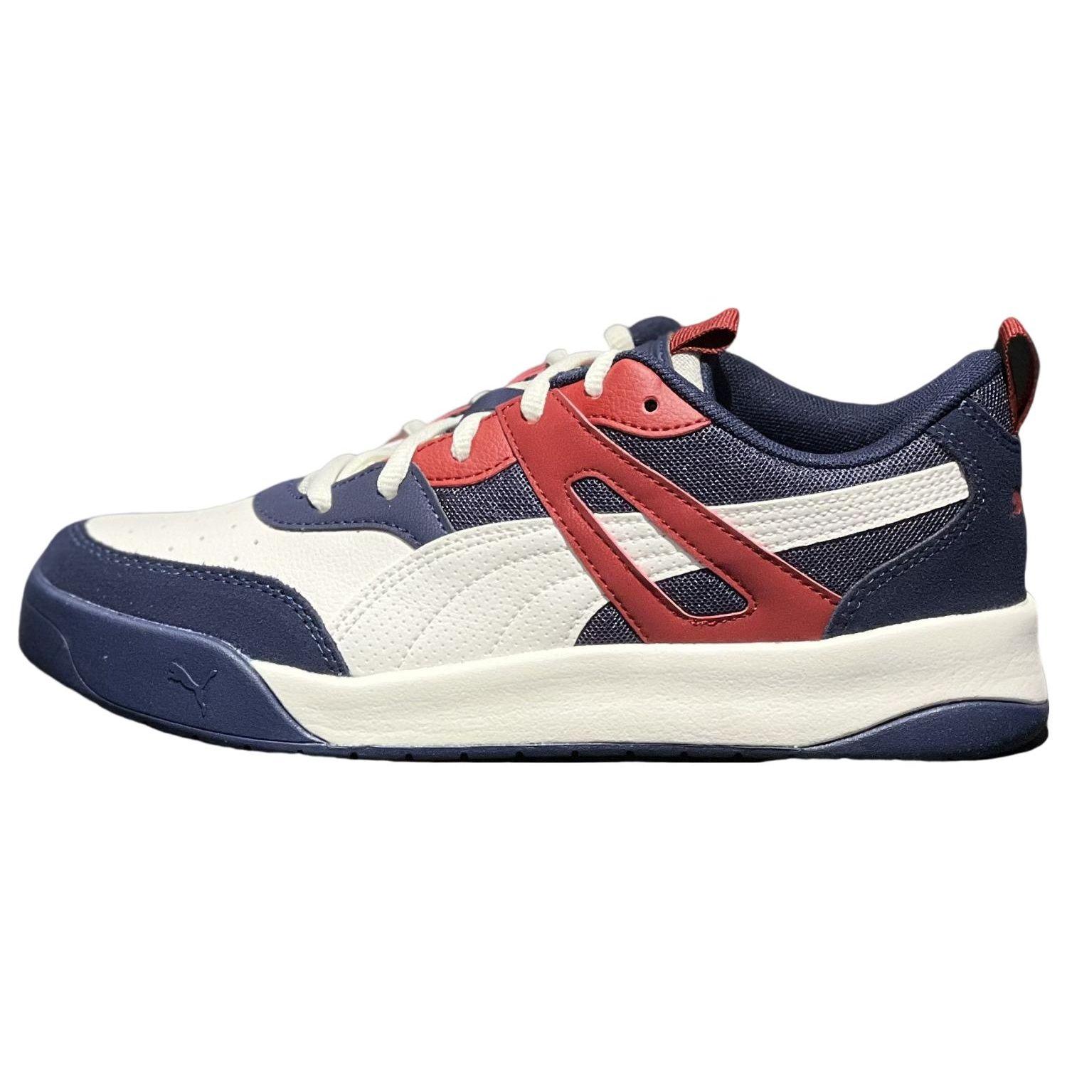 

Puma Backcourt Модные Удобные Сетчатые Кожаные Синтетические Нескользящие Прочные Низкие Кроссовки Мужские кроссовки Синий Белый Красный 373027-05 44