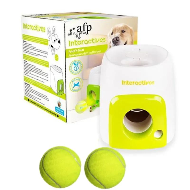Reward Automatic Feeder Cat Ball Throwing Smart Chase Launcher Pet Thrower Machine Toys Mmachine Ball Dog Tennis