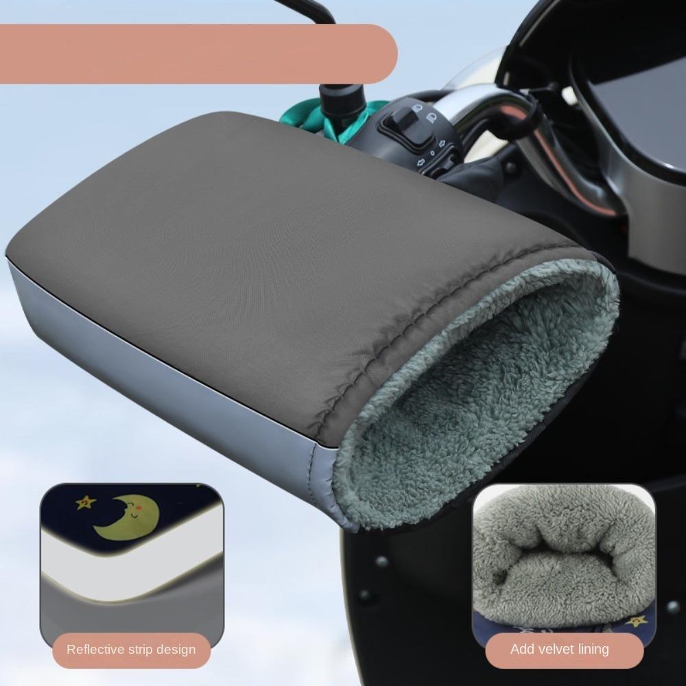 Windproof Electric Vehicle Warm Gloves Breathable Scooters Hand Guards  Cycling Driving