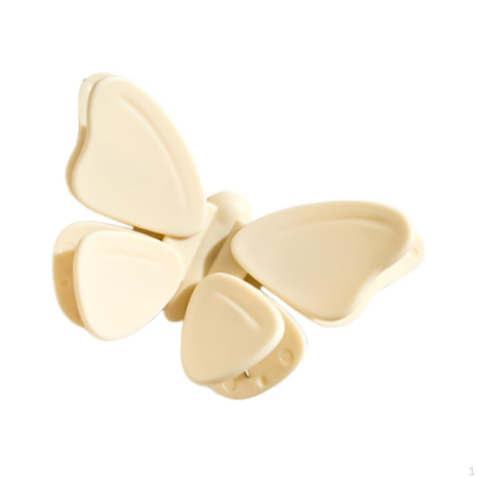 

Клипсы-бабочки для пакетов, клипсы для запечатывания, холодильник, чип для ресторана, дома Beige