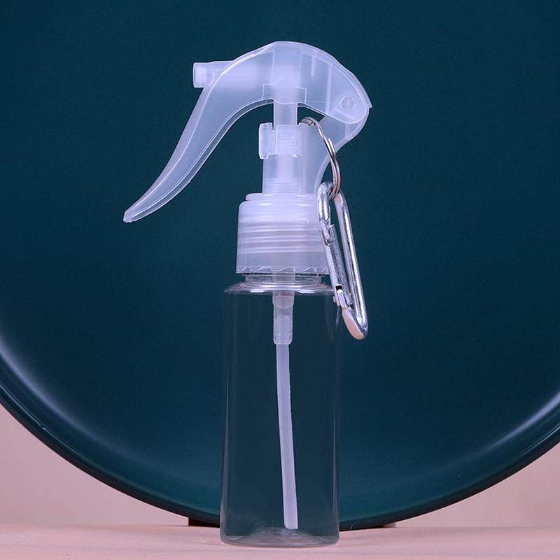 60Ml Mini Travel Accessories With Carabiner Hook Makeup Tool Lotion Samples Sub-Bottling Empty Container Trigger Spray Bottles