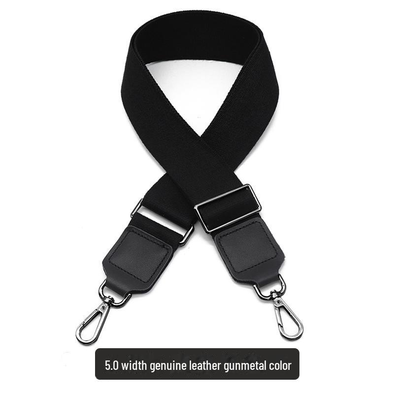 

Женский черный регулируемый ремень через плечо, сменный - широкий ремень