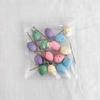 20Pcs Easter Foam Eggs Handmade Art Ornament Decorative Crafts Supplies for Children Adults DIY Photo Props