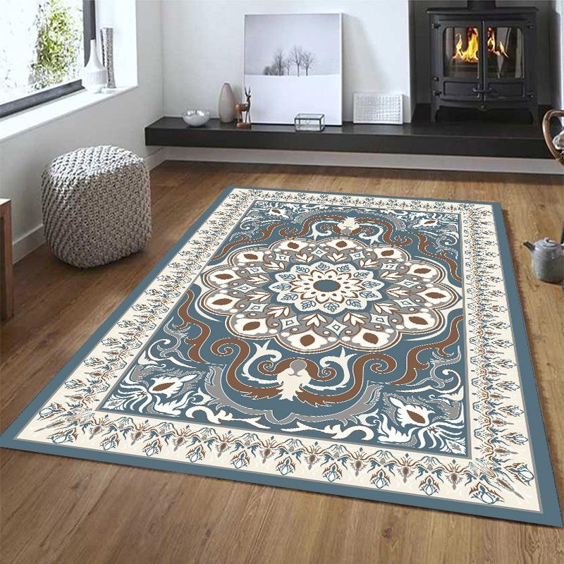 Скандинавский марокканский ковер Спальня Гостиная Грязеотталкивающий ковер Богемный национальный стиль Домашний декор Подарок 40x60CM