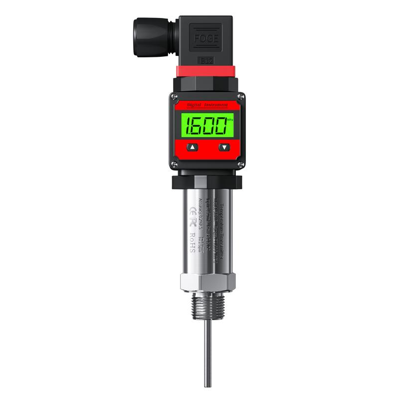 LCD Integrated Temperature Transmitter PT100 -50-300C Thermal Resistance Sensor 4-20mA RTD Temperature Sensor 0-10V