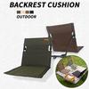 Foldable Camping Chair Single Lazy Chair Backrest Cushion Picnic Supplies For Camping Hiking Stadium Outdoor Garden