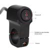 22mm 7/8in Aluminum Alloy Universal Motorcycle Handlebar Headlight Switch Three-position Waterproof Switch 12V Fog Spotlight Ret