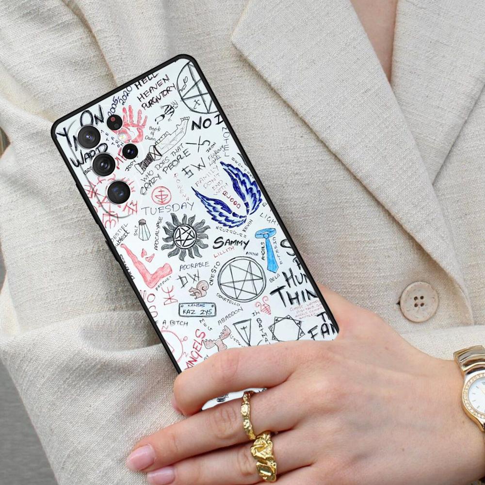 Supernatural TV SOFT Cell Phone Case for Samsung Galaxy S26 Ultra S25 S24 S23 S22 S21 S20 Note10 Cover