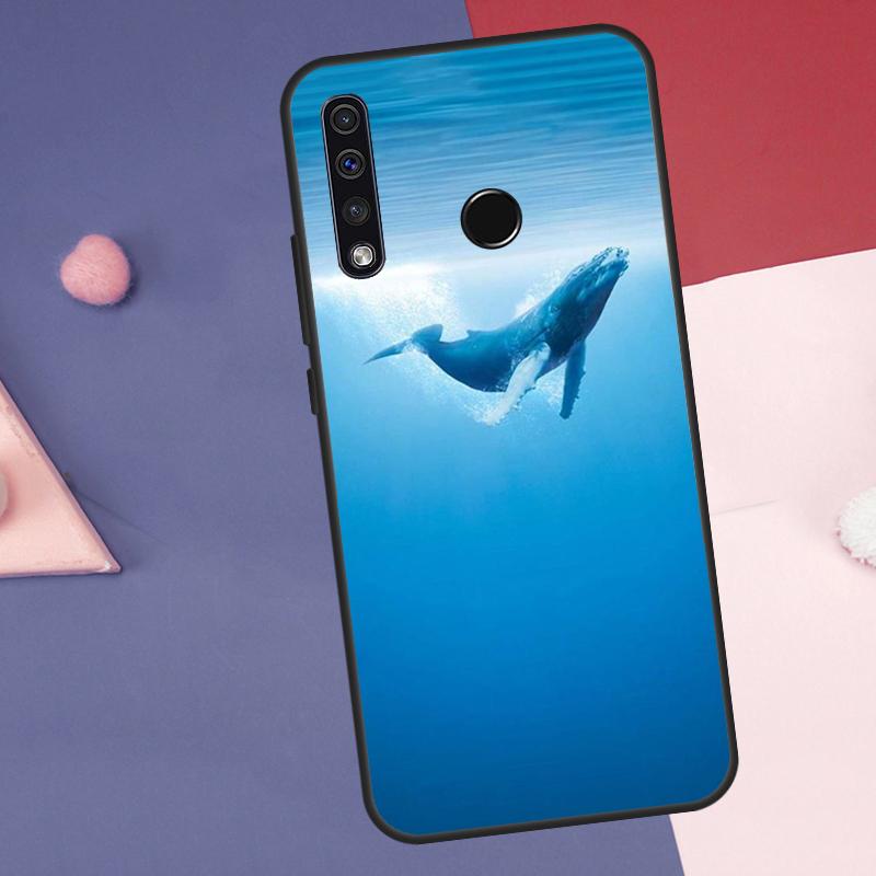 Blue Whale Case For Huawei Nova 10 9 SE 8i 11i 12i 12s Y60 Y70 Y90 Y72 Y73 Y61 Y91 P60 Pro P30 P40 Lite