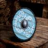 Handmade Blue Viking Wooden Shield Medieval Armor LARP Cosplay Display Prop