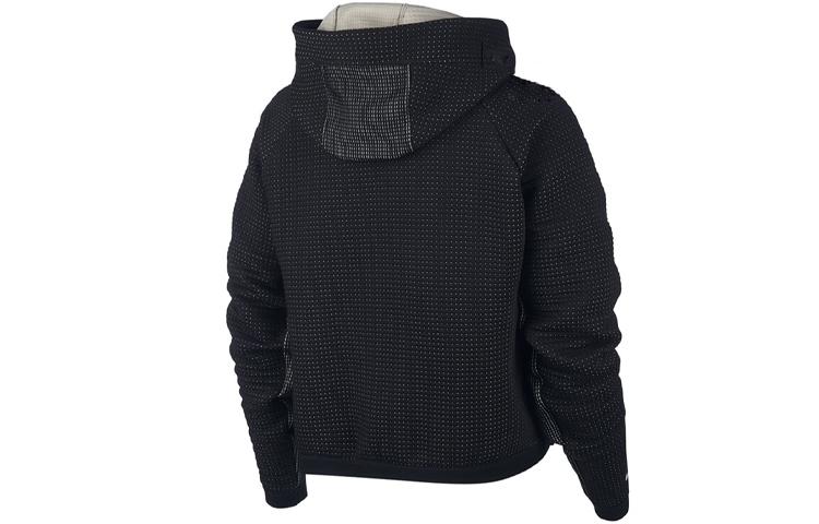Nike Cropped Coats Women's Black Hooded Moderate CI9433-011